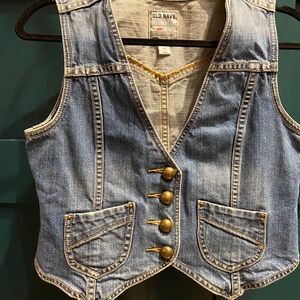1970’s inspired denim vest
